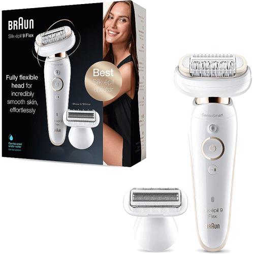 for White Epilator with Flex Easier Silk-epil Flexible Hair 9-002 Prices 9 To Removal Where - & Head Gold Buy Compare Braun