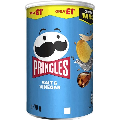 Pringles Salt & Vinegar (70g) - Compare Prices & Where To Buy - Trolley 