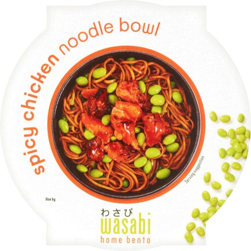 Wasabi Home Bento Spicy Chicken Noodle Bowl (300g) Compare Prices