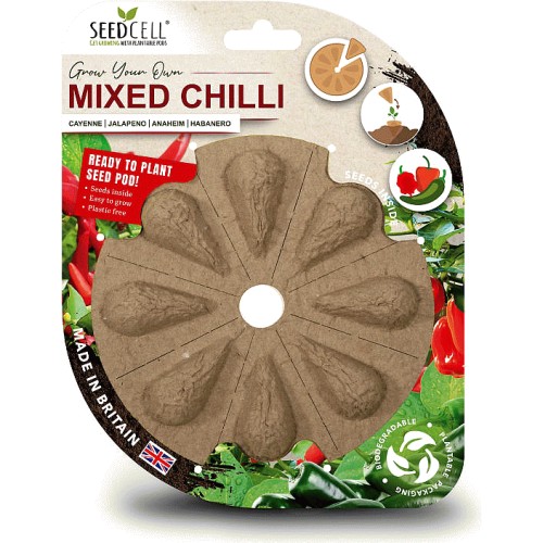 Seedcell Mixed Chilli Seed Multipack - Compare Prices & Where To Buy ...