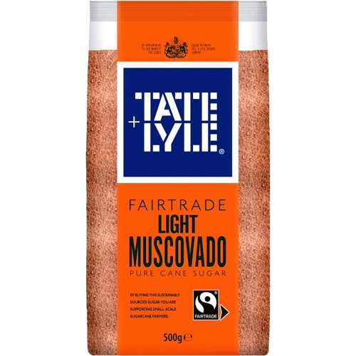 Tate & Lyle Fairtrade Light Muscovado Sugar (500g) - Compare