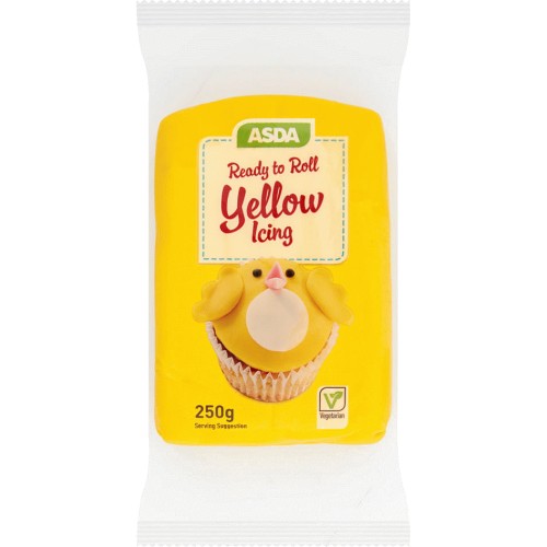 Tesco Ready To Roll Coloured Icing Black 250G - Tesco Groceries