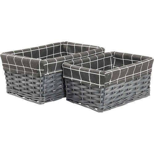 Wicker deals baskets wilko