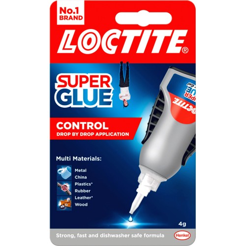 LOCTITE Super Glue - POWER FLEX MINI TRIO GEL - Flexible Adhesive - 3 x 1g  Tubes