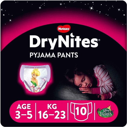 Huggies Dry Nites Pyjama Pants 8-15 ans - 13 couches - Garçon - Comparer  avec