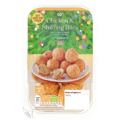 Sainsbury's Chicken & Stuffing Bites (10 x 200g) - Compare Prices ...