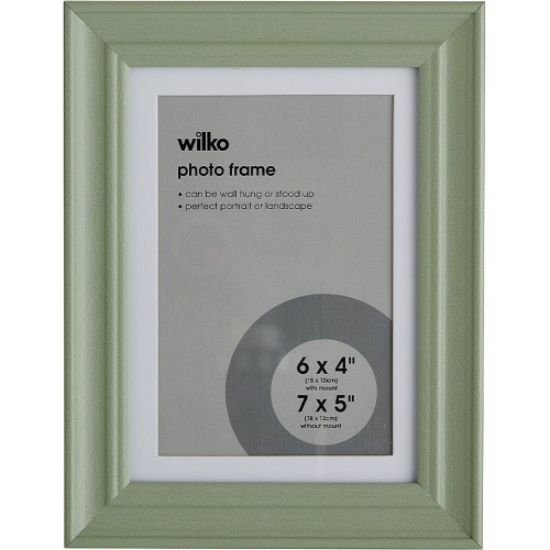 Wilko Sage Green Photo Frame 7x5inch - Compare Prices & Where To Buy ...