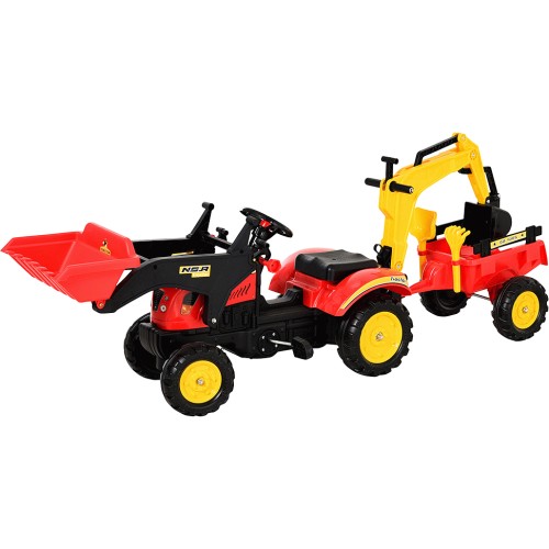 Kids best sale tractor trolley