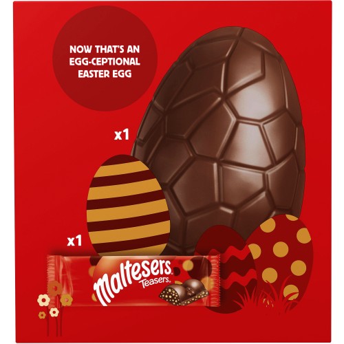 Maltesers Teasers Milk Chocolate Large Easter Egg (220g) - Compare
