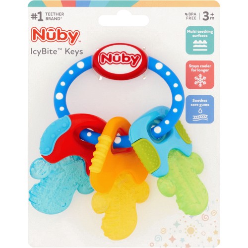 Nuby soothing cheap teether keys