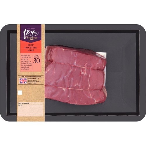 Sainsbury's 30 Days Matured British Beef Mini Roasting Joint Taste the