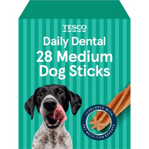 Tesco hot sale dentastix medium