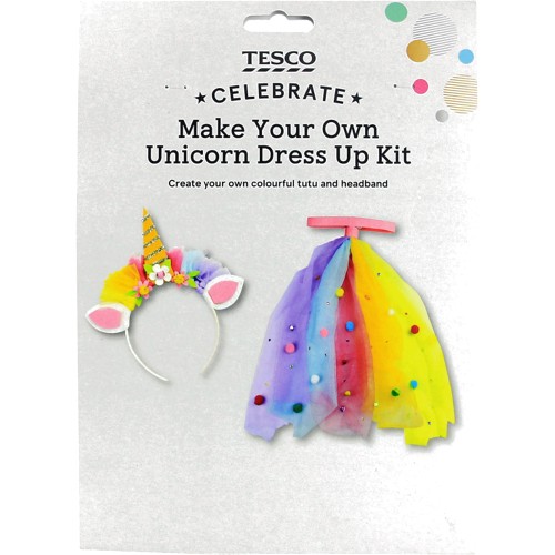 Unicorn dress cheap up tesco