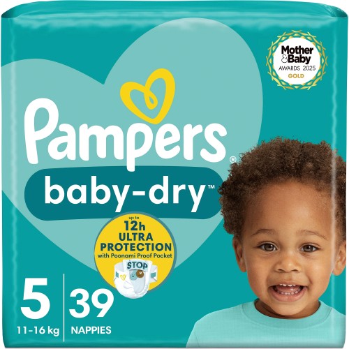 Pampers Baby Dry Pants Size 6 Essential Pack 19 per pack