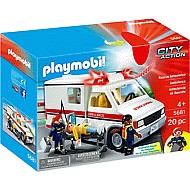 Playmobil City Action Set Police Ambulance Speedboat Truck Jeep Car Fire