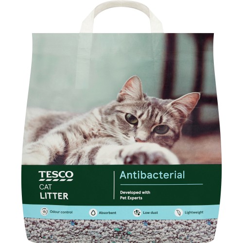 Tesco Odour Control Antibacterial Cat Litter 10 Litre Compare Prices Where To Buy Trolley