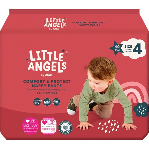 Asda pampers best sale size 4 pants