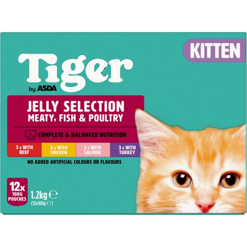 Tiger 2025 kitten food