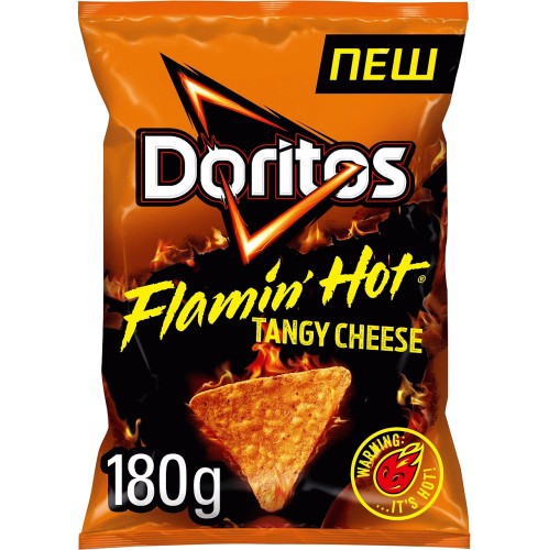 Doritos Flamin Hot Tortilla Sharing Chips 180g Compare Prices And Where To Buy Uk