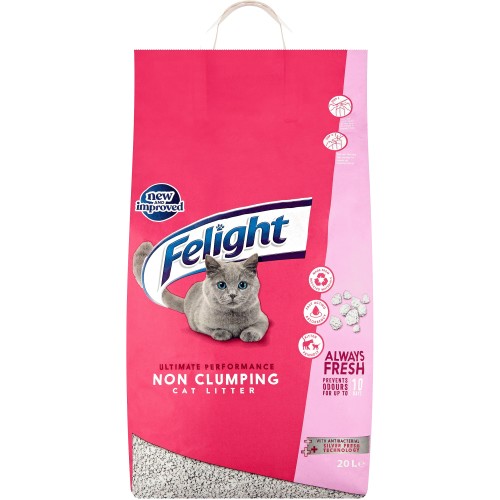 Felight Ultimate Performance Cat Litter with Antibacterial Silver