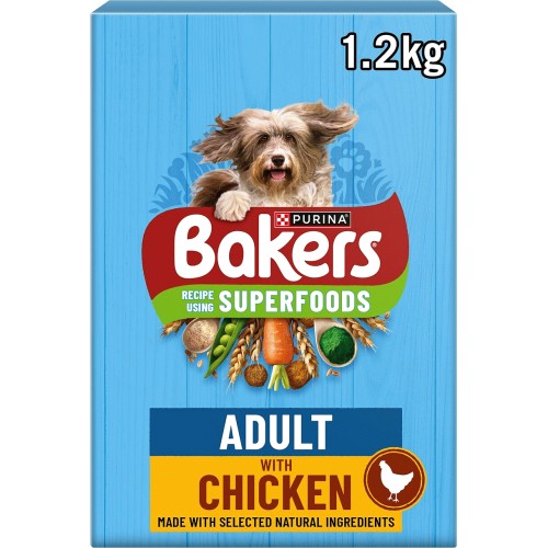 Cheap bakers complete hot sale dog food 14kg