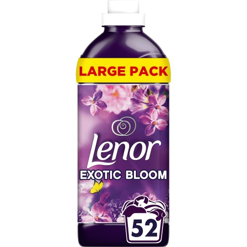 Lenor Fabric Conditioner Exotic Bloom 52 Washes 1.82 Litre