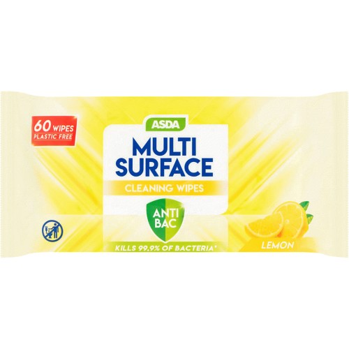 Dettol Antibacterial Multi Surface Cleaning Wipes 72s