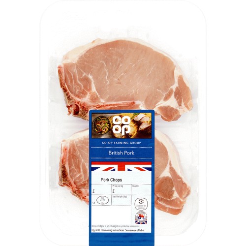 Co Op British Pork Chops Compare Prices And Where To Buy Uk