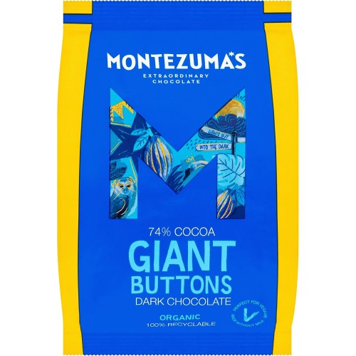 Montezuma'S Dark Chocolate Absolute Black 100% Cocoa 90g