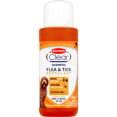 Bob martin clear dimethicone outlet flea & tick spray