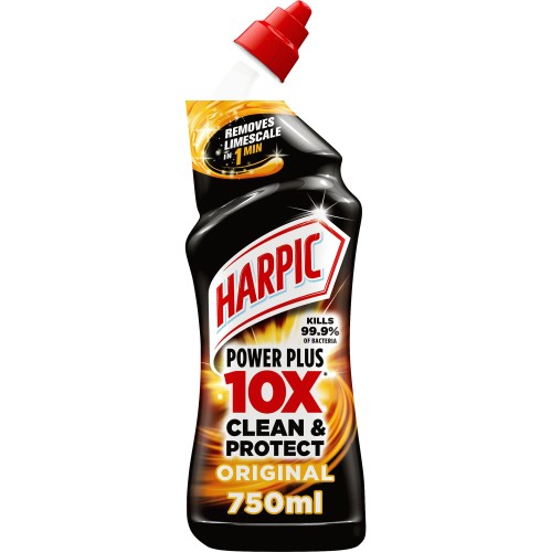 Harpic PowerPlus Max10 Citrus Blue Power Nettoyant WC (Value Pack) - 12 X  750 ml | bol