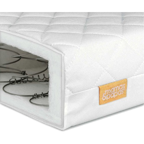 Mamas Papas Cot Bed essential spring mattress 140x70x10cm Compare Prices Where To Buy Trolley