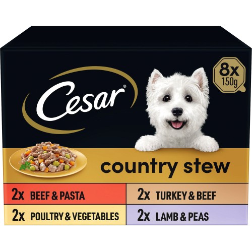 Cesar senior clearance dog food pouches