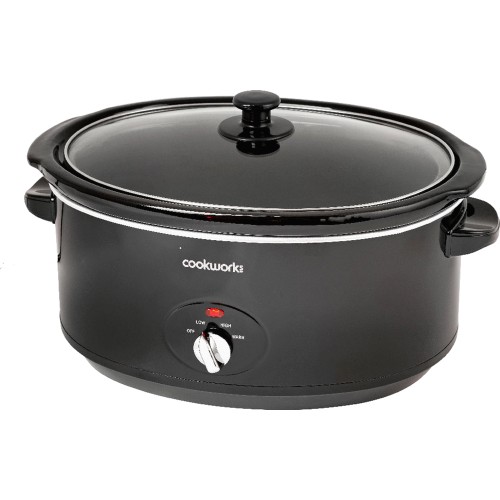 Matt White Scandi 3.5L Slow Cooker, Electricals