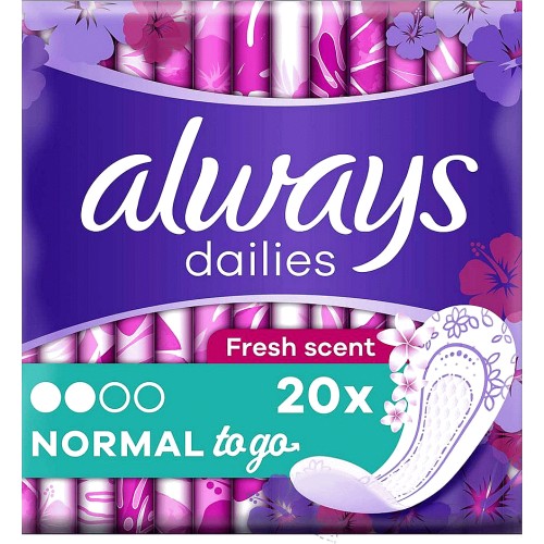 Always Dailies Organic Cotton Protection Panty Liners Normal (28) - Compare  Prices & Where To Buy 