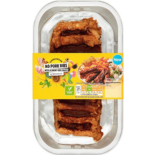Sainsburys Summer Edition No Pork Ribs With A Smoky Bbq Sauce 270g Compare Prices And Where 