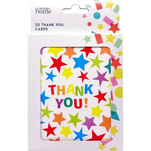 George Home Bright Star Thank You Cards (20) - Compare Prices & Where ...