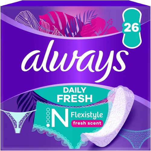 Always Dailies Large Profresh Panty Liners x 40