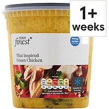 Tesco finest store thai green curry