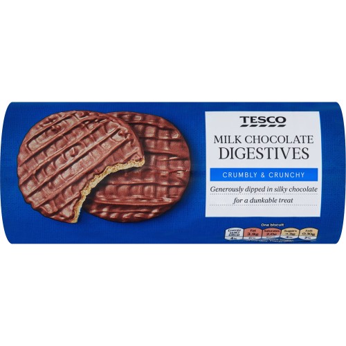 Tesco Milk Chocolate Biscuit Selection 450G