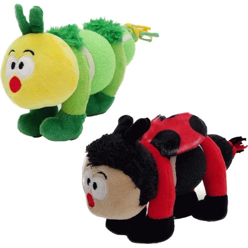 Wilko Bug Characters Dog Toy with Tennis Balls Assorted - Compare ...