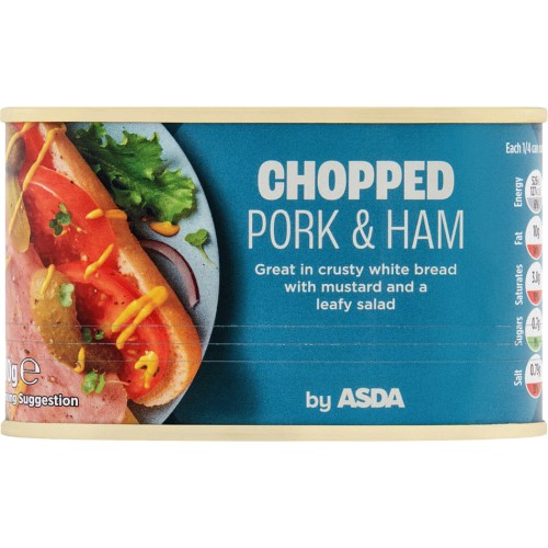 Spam Chopped Pork And Ham 340G - Tesco Groceries