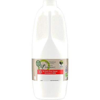 Duchy Organic Skimmed Milk (4pts, 2.272l) - Compare Prices & Where To Buy 