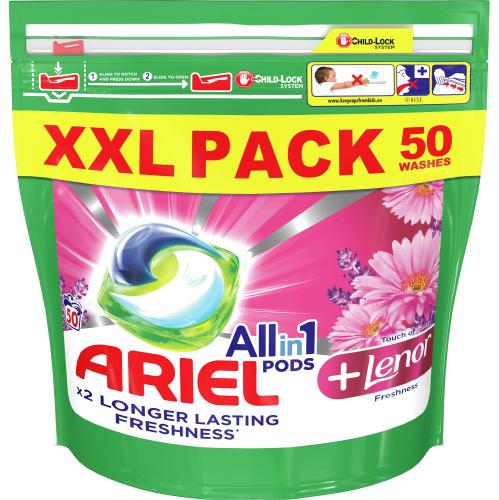 Ariel+ Lenor All-in-1 Wash Capsules 32 Wash (32) - Compare Prices ...