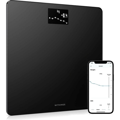 Withings Body Scan scales available in white and in the UK