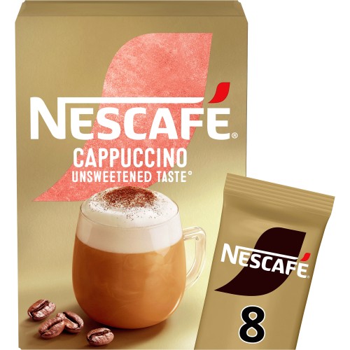 Nescafe Gold Cappuccino Instant Coffee Sachets (8 x 15.5g) Compare