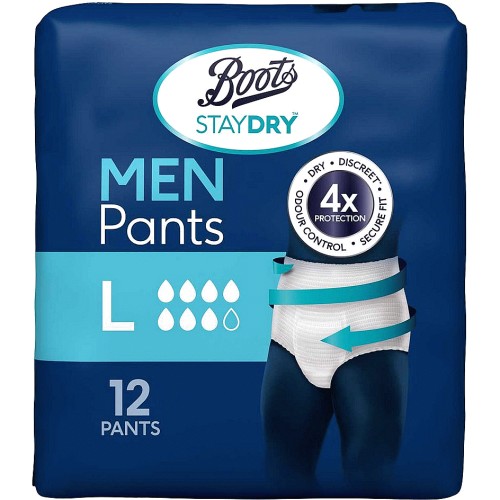 Boots Staydry Men's Night Pants Medium 10 Pants - Compare Prices