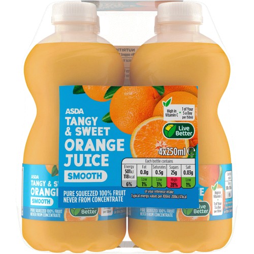 Asda orange outlet juice