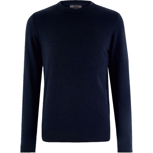 M&s hot sale navy jumper