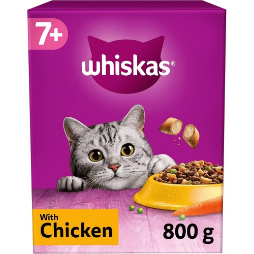 Whiskas dry cat outlet food 2kg asda